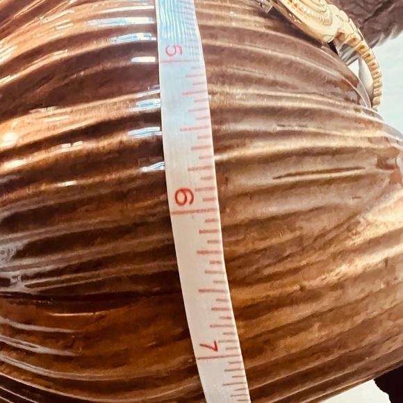 Timmy Woods of Beverly Hills Acacia Wood Handbag Purse 👜 🧡 - Picture 13 of 17